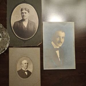 Vintage Portrait Photographs Set